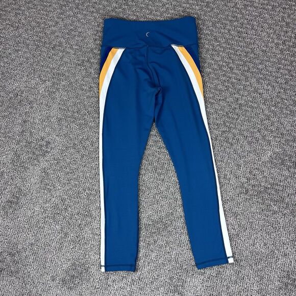 Zyia Active Leggings Womens Six Blue Janis Light N Tight Athletic Yoga Workout - Picture 2 of 10